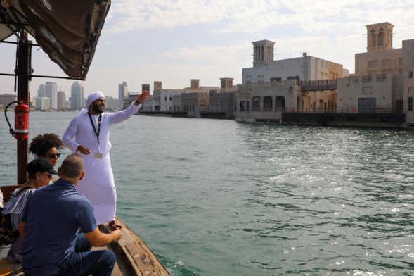 Dubai Creek, Al Fahidi e mercati dell'Oro e delle spezie