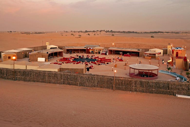 Campo beduino a Dubai