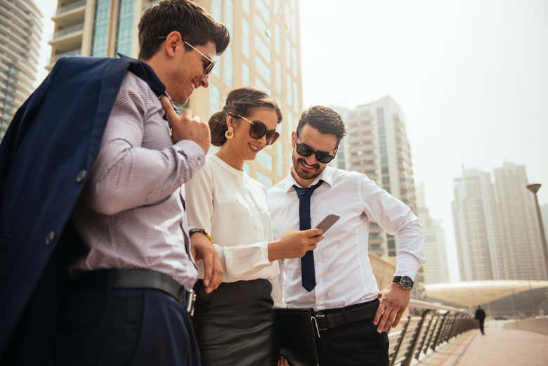 Utilizzando la SIM con Internet a Dubai