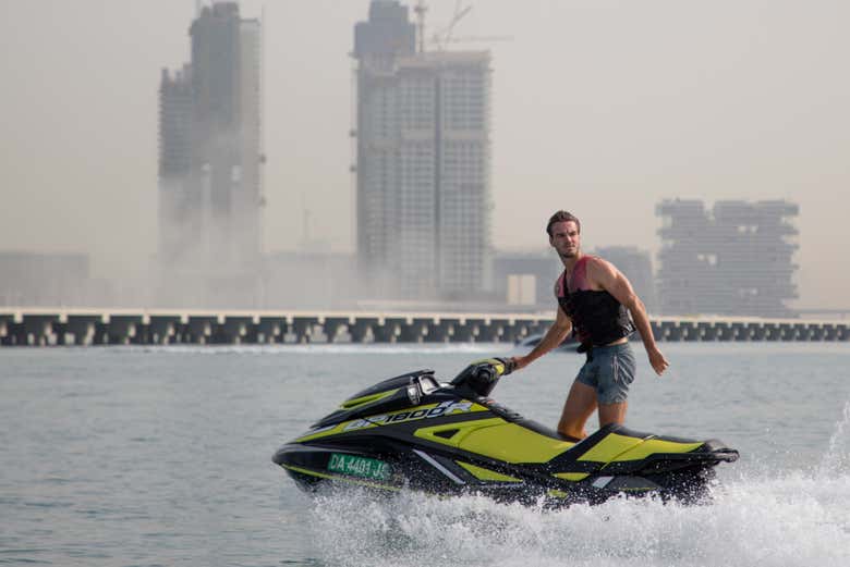 Tour di Dubai in moto d'acqua