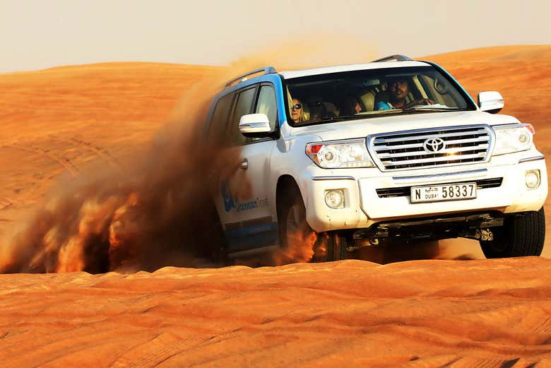 Cavalcando le dune