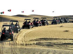 Desert safari in buggy