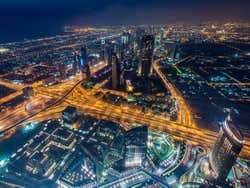 Burj Khalifa, viste dal belvedere