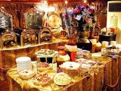 Buffet durante il giro in barca