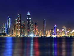 Skyline di Dubai Marina