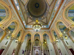 Moschea Jumeirah, interno