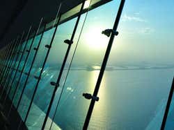 Palm Jumeirah dallo Sky Bar, Burj Al Arab