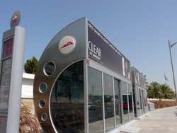 Banchina dell'autobus di Dubai