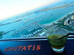 Viste dal bar dell'Hotel Marriot Harbour