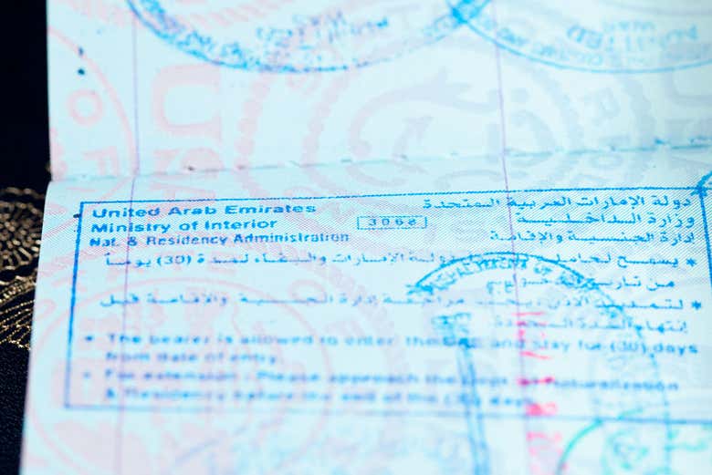 Visto per gli Emirati Arabi Uniti