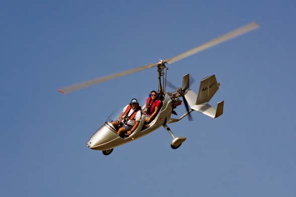 Volo in autogiro a Dubai